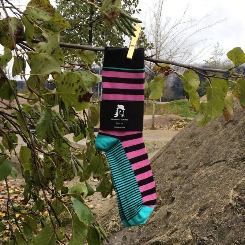 FRANCIS et SON AMI, socks, colored socks, colorful socks, patterned socks, calf socks, men's socks